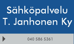 Sähköpalvelu T. Janhonen Ky logo